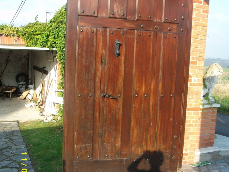 Puertas automáticas de madera Puertas automáticas de madera