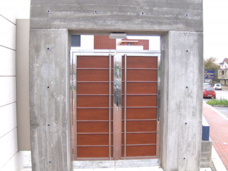 Puertas automáticas de acero inoxidable Puertas automáticas de acero inoxidable