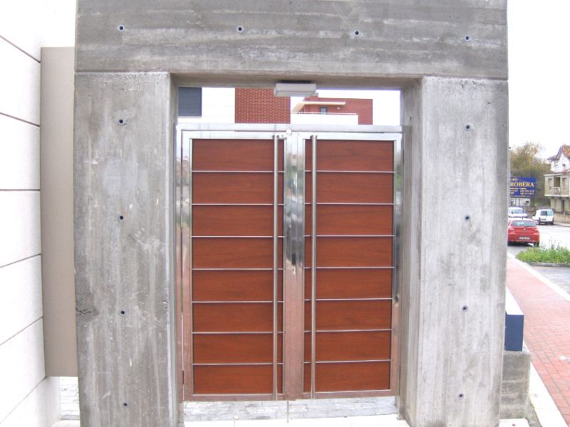 Puertas automáticas de acero inoxidable Puertas automáticas de acero inoxidable